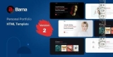 Barna Personal Portfolio HTML Template Download