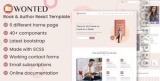 Wonted – Book & Author React Template HTML Download
